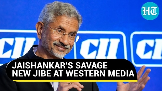 JAISHANKAR'S SAVAGE NEW JIBE AT WESTERN MEDIA