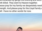 Ben Baker's daughter Natalie  and her husband Davy Lloyd were killed In Haiti.