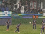 Kolkata Knight Riders players during a practice session on the eve of the Indian Premier League (IPL) final match against Sunrisers Hyderabad, at MA Chidambaram Stadium, in Chennai. Kolkata Knight Riders players during a practice session on the eve of the Indian Premier League (IPL) final match against Sunrisers Hyderabad, at MA Chidambaram Stadium, in Chennai.