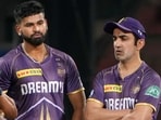 Kolkata Knight Riders captain Shreyas Iyer and mentor Gautam Gambhir during a practice session ahead of the Indian Premier League (IPL) 2024 Kolkata Knight Riders captain Shreyas Iyer and mentor Gautam Gambhir during a practice session ahead of the Indian Premier League (IPL) 2024