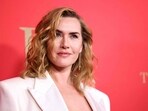 British actress Kate Winslet arrives for the premiere of HBO's "The Regime" at The Museum of Natural History on February 26, 2024, in New York City. (Photo by Charly TRIBALLEAU / AFP)