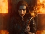 Anya Taylor-Joy in a still from Furiosa: A Mad Max Saga.