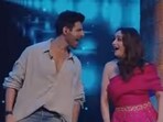 Kartik Aaryan and Madhuri Dixit danced to Satyanaas. Kartik Aaryan and Madhuri Dixit danced to Satyanaas.