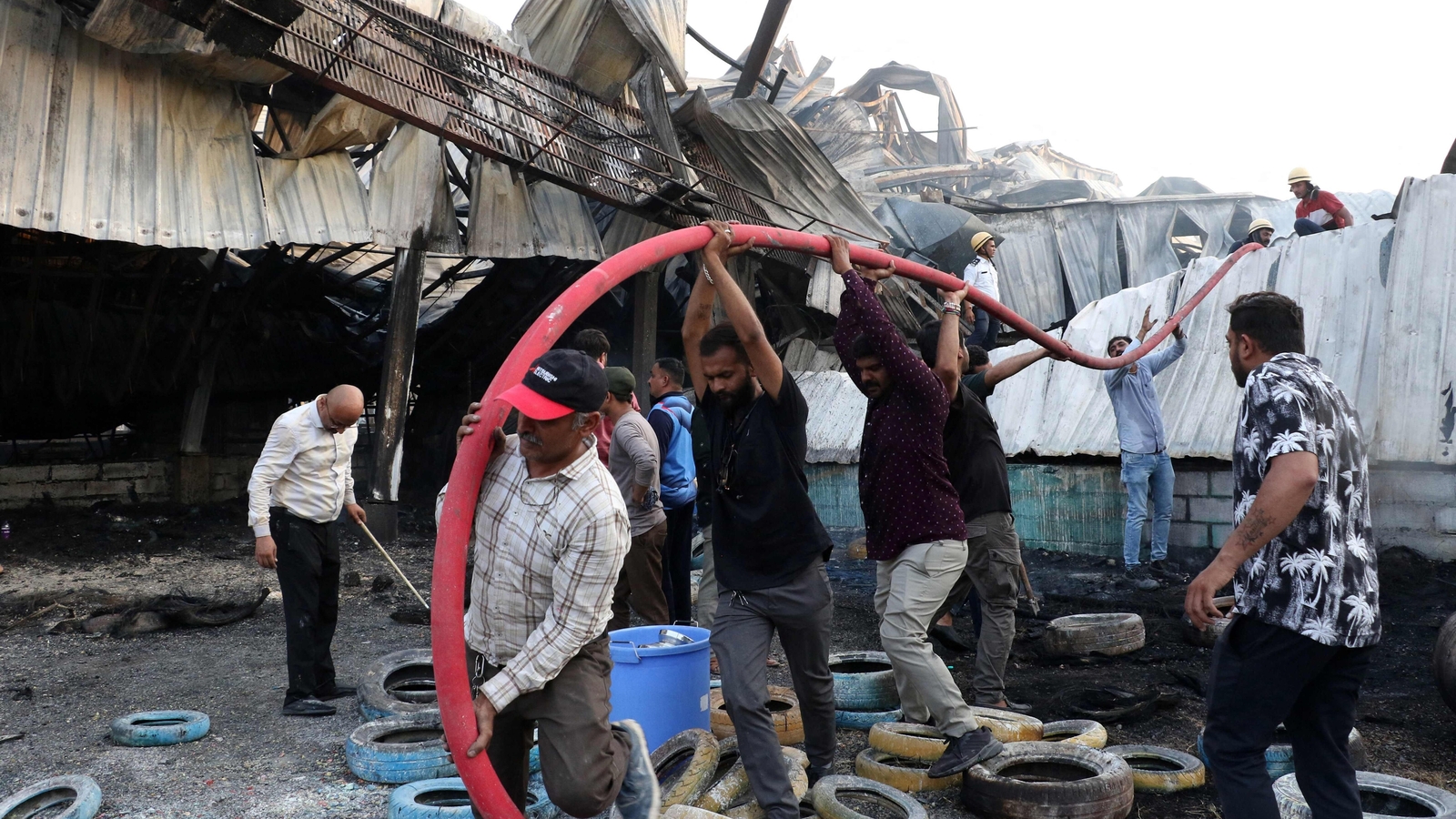 27, including 4 children, die in Rajkot gaming arcade fire - Vimarsana News