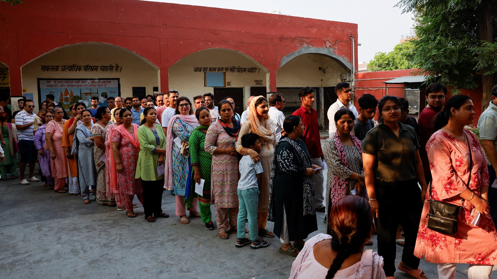Polling underway for Haryana's 10 Lok Sabha seats, Karnal Assembly by-election - Vimarsana News