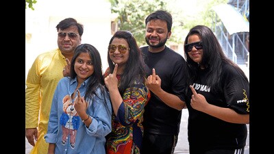 As the festival of elections is in full swing, it reminded me of the beautiful times and connections that we built and shared together as we visited the polling station in our area to exercise our right. (ANI) As the festival of elections is in full swing, it reminded me of the beautiful times and connections that we built and shared together as we visited the polling station in our area to exercise our right. (ANI)