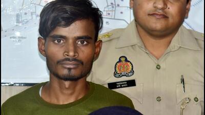 Both were friends, being native of Varanasi. Shubham’s body was discovered by their building owner on the night of May 21, and police were informed. (Sakib Ali/HT Photo) Both were friends, being native of Varanasi. Shubham’s body was discovered by their building owner on the night of May 21, and police were informed. (Sakib Ali/HT Photo)