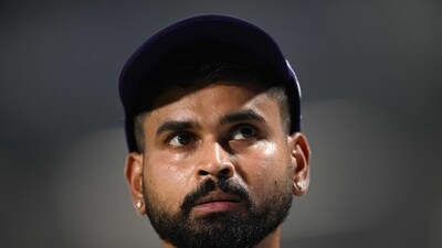 Kolkata Knight Riders' captain Shreyas Iyer looks on during Indian Premier League (IPL) Twenty20 cricket match (AFP) Kolkata Knight Riders' captain Shreyas Iyer looks on during Indian Premier League (IPL) Twenty20 cricket match (AFP)