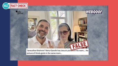 Congress leader Rahul Gandhi shared a selfie on social media. Congress leader Rahul Gandhi shared a selfie on social media.