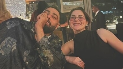 Hania Aamir and  Badshah meet in Dubai.