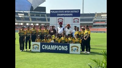The Ludhiana team posted a total of 190 runs after losing eight wickets in 50 overs. (HT)
