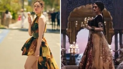 Aditi Rao Hydari recreated Heeramandi's Gajagamini walk at Cannes 2024. Aditi Rao Hydari recreated Heeramandi's Gajagamini walk at Cannes 2024.