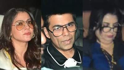 Kajol and Farah Khan, among others, attended Karan Johar's birthday. Kajol and Farah Khan, among others, attended Karan Johar's birthday.