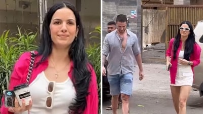 Natasa Stankovic was seen heading out with a friend amid divorce rumours with Hardik Pandya. Natasa Stankovic was seen heading out with a friend amid divorce rumours with Hardik Pandya.