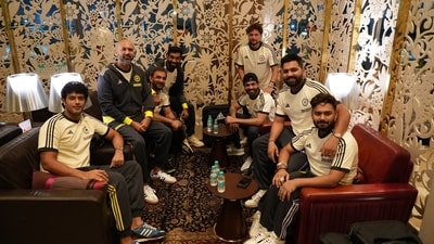 Team India players awaiting departure at Mumbai airport (BCCI) Team India players awaiting departure at Mumbai airport (BCCI)
