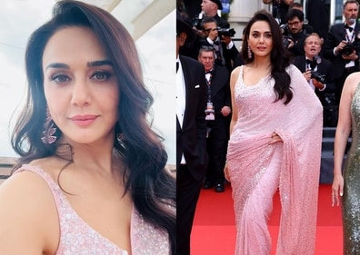 Preity G Zinta on the Cannes 2024 red carpet