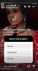 Dalljiet Kaur shared a cryptic post about extra-marital affair. Dalljiet Kaur shared a cryptic post about extra-marital affair.