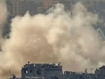 HAIL OF ROCKETS ON TEL AVIV, CENTRAL ISRAEL