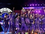 Kolkata Knight Riders (KKR) won the Indian Premier League for the third time after beat Sunrisers Hyderabad by eight wickets in an extraordinarily one-sided final. SRH were all out for 113 runs, the lowest in an IPL final, and KKR chased the target down in 10.3 overs.&nbsp;(AP)