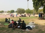 Athletes at Delhi state meet in JLN stadium.
Athletes at Delhi state meet in JLN stadium.
