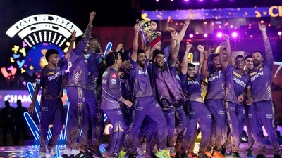 Kolkata Knight Riders (KKR) won the Indian Premier League for the third time after beat Sunrisers Hyderabad by eight wickets in an extraordinarily one-sided final. SRH were all out for 113 runs, the lowest in an IPL final, and KKR chased the target down in 10.3 overs. (AP) Kolkata Knight Riders (KKR) won the Indian Premier League for the third time after beat Sunrisers Hyderabad by eight wickets in an extraordinarily one-sided final. SRH were all out for 113 runs, the lowest in an IPL final, and KKR chased the target down in 10.3 overs. (AP)