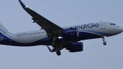 A 29-year-old man was arrested for allegedly trying to open the door of a Hyderbad-bound IndiGo flight mid-air - shortly before the plane was about to land. (Representative Image) A 29-year-old man was arrested for allegedly trying to open the door of a Hyderbad-bound IndiGo flight mid-air - shortly before the plane was about to land. (Representative Image)