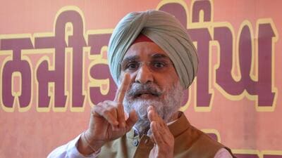 Former diplomat and BJP’s Amritsar Lok Sabha candidate Taranjit Singh Sandhu. (PTI) Former diplomat and BJP’s Amritsar Lok Sabha candidate Taranjit Singh Sandhu. (PTI)