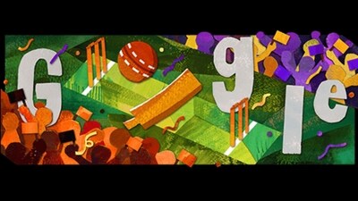 IPL 2024 Final: Ahead of the match between KKR and SRH, Google shared this doodle. (Google) IPL 2024 Final: Ahead of the match between KKR and SRH, Google shared this doodle. (Google)