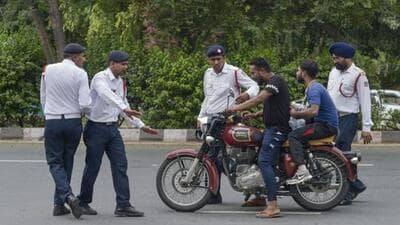 The top 10 circles with the most violations have Rohini at the top followed by Model Town, Aman Vihar, and Ashok Vihar with 5,288, 4,346, 4,296, and 4,208 violations, respectively. (PTI) The top 10 circles with the most violations have Rohini at the top followed by Model Town, Aman Vihar, and Ashok Vihar with 5,288, 4,346, 4,296, and 4,208 violations, respectively. (PTI)