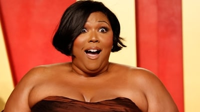 Lizzo shared her reaction to South Park joke about her in a video shared on TikTok (AFP) Lizzo shared her reaction to South Park joke about her in a video shared on TikTok (AFP)