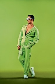 Akshay stuns in a neon co-ord set from Nirmooha Akshay stuns in a neon co-ord set from Nirmooha