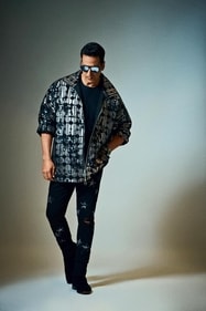 The actor slays the party look in an oversized bomber by fashion designer Manish Malhotra, teamed with tattered denims The actor slays the party look in an oversized bomber by fashion designer Manish Malhotra, teamed with tattered denims