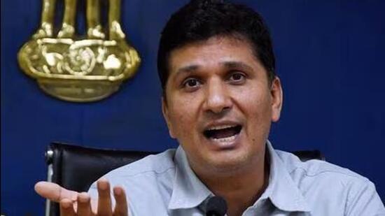 Delhi health minister Saurabh Bharadwaj (File Photo)