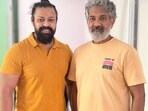Devdatta Nage met SS Rajamouli in Hyderabad. Devdatta Nage met SS Rajamouli in Hyderabad.
