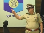 Pune Porsche crash: Police commissioner Amitesh Kumar ( credit Mahendra Kolhe) Pune Porsche crash: Police commissioner Amitesh Kumar ( credit Mahendra Kolhe)