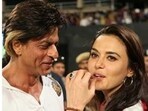 Preity Zinta reacted to Shah Rukh Khan's team KKR winning IPL 2024; the actor kissed Gautam Gambhir after Sunday's match.
