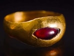 2,300-year-old child's ring found in Jerusalem's City of David archaeological park, shedding new light on the city's inhabitants during the Hellenistic Period. 2,300-year-old child's ring found in Jerusalem's City of David archaeological park, shedding new light on the city's inhabitants during the Hellenistic Period.