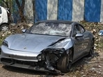 Two young software engineers were killed after a Porsche Taycan car driven by a 17-year-old, son of a prominent builder, hit their motorcycle from behind near Kalyani Nagar. (PTI FILE)