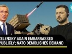 ZELENSKY AGAIN EMBARRASSED PUBLICLY; NATO DEMOLISHES DEMAND ZELENSKY AGAIN EMBARRASSED PUBLICLY; NATO DEMOLISHES DEMAND