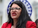 U.S. Representative Rashida Tlaib (D-MI) speaks during a press conference alongside lawmakers and university union members on protecting the right of free speech, following a crackdown on pro-Palestinian protests on college campuses, on Capitol Hill in Washington, U.S., May 23, 2024. REUTERS/Amanda Andrade-Rhoades