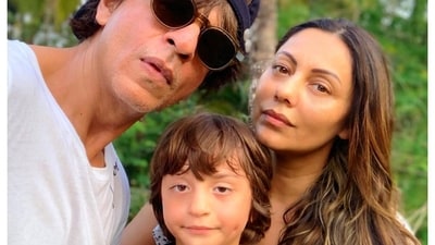 Gauri Khan also showers love on her youngest son in social media posts. Earlier, she shared pictures with Shah Rukh and AbRam from her birthday in 2018. She wrote, "With half of my better halves on my birthday...the other halves in school!" Gauri Khan also showers love on her youngest son in social media posts. Earlier, she shared pictures with Shah Rukh and AbRam from her birthday in 2018. She wrote, "With half of my better halves on my birthday...the other halves in school!"