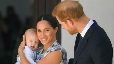 Archie's birth certificate lists Harry as "His Royal Highness Henry Charles Albert David Duke of Sussex". (Getty)
