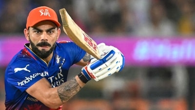 Royal Challengers Bengaluru's Virat Kohli plays a shot. (AFP) Royal Challengers Bengaluru's Virat Kohli plays a shot. (AFP)