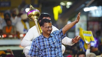 Delhi chief minister Arvind Kejriwal (PTI)