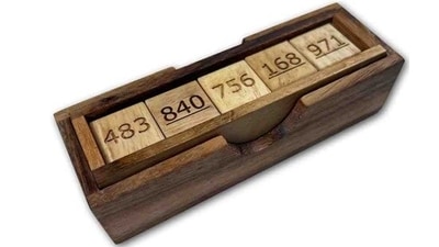 Royal Vale Heath’s Deciphering Dice is marketed in a woodcraft version by Creative Crafthouse, US. (Source: Creative Crafthouse) Royal Vale Heath’s Deciphering Dice is marketed in a woodcraft version by Creative Crafthouse, US. (Source: Creative Crafthouse)