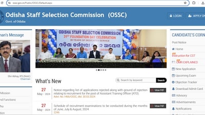 OSSC Recruitment calendar 2024 out for June to August. Download schedule here OSSC Recruitment calendar 2024 out for June to August. Download schedule here
