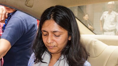 AAP Rajya Sabha MP Swati Maliwal alleged assault by Delhi chief minister Arvind Kejriwal's aide Bibhav Kumar (PTI file) AAP Rajya Sabha MP Swati Maliwal alleged assault by Delhi chief minister Arvind Kejriwal's aide Bibhav Kumar (PTI file)