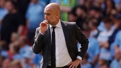 Manchester City manager Pep Guardiola will stay at the club next season. (Action Images via Reuters)
