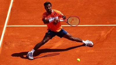 Sumit Nagal gave a decent account of himself at the French Open (REUTERS)