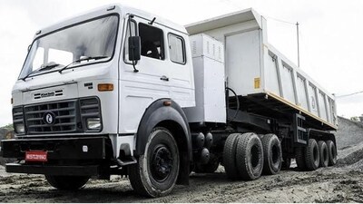 The flagship electric truck of the Company IPLT Rhino 5523 in operation. (Infraprime Logistics Technologies (IPLTech)) The flagship electric truck of the Company IPLT Rhino 5523 in operation. (Infraprime Logistics Technologies (IPLTech))